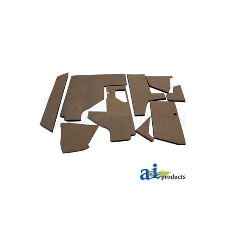 A & I Products Cab Upholstery Kit, Tan 0" x0" x0" A-CKT350